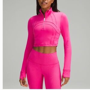 Lululemon Define Cropped Half Zip
